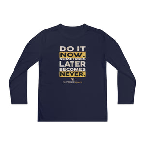 Kids Long Sleeve Competitor Tee