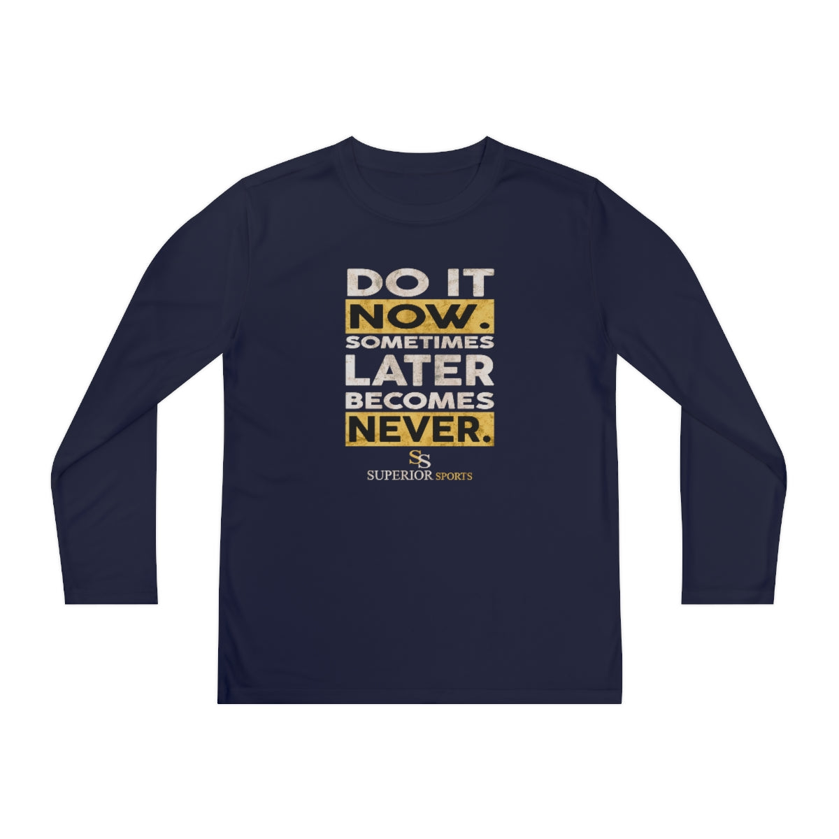 Kids Long Sleeve Competitor Tee