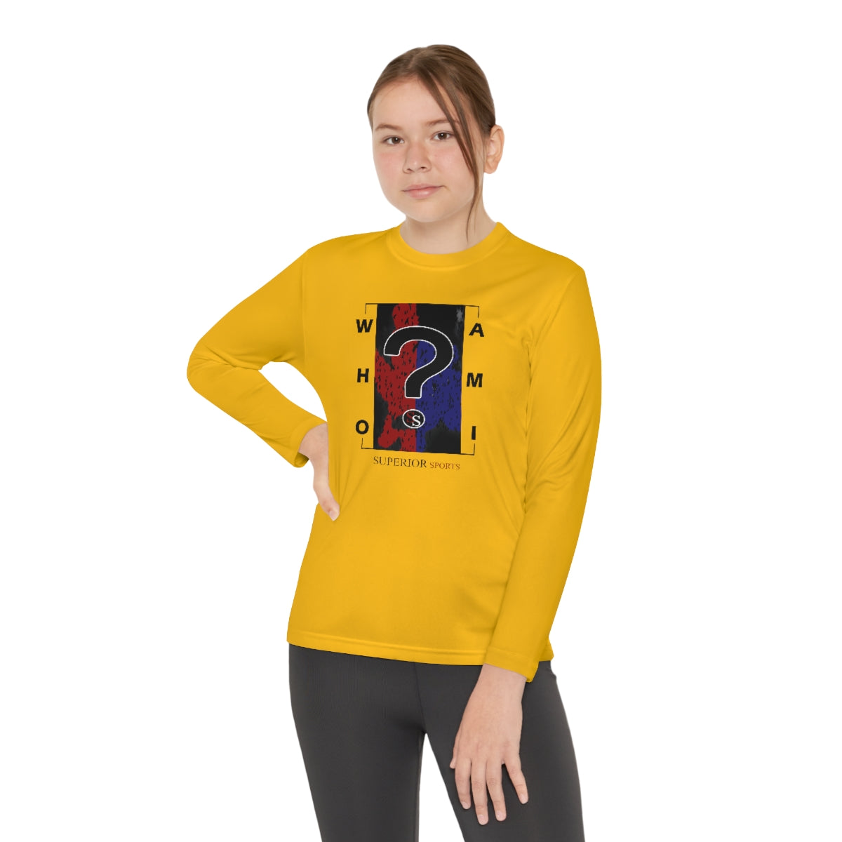 Kids Long Sleeve Sleeve Competitor Tee