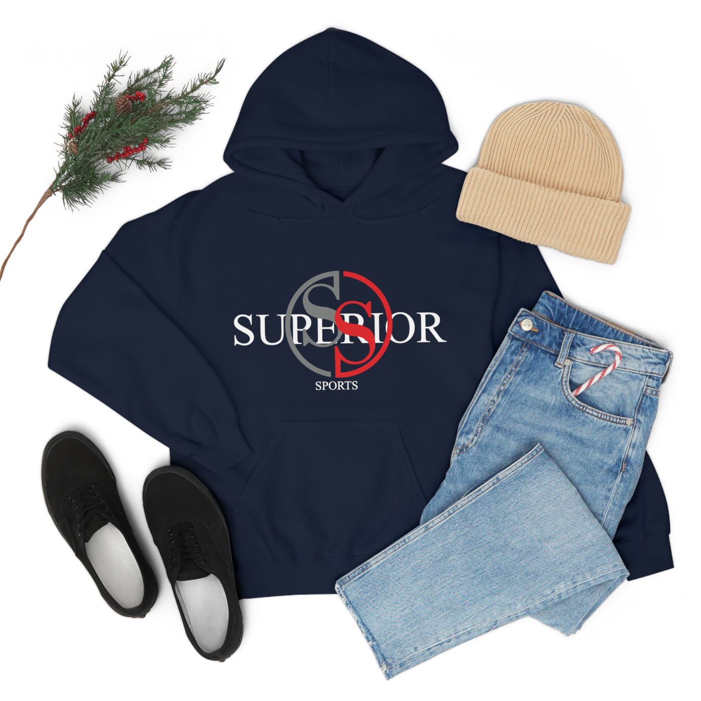 LADIES HOODED SWEATSHIRT