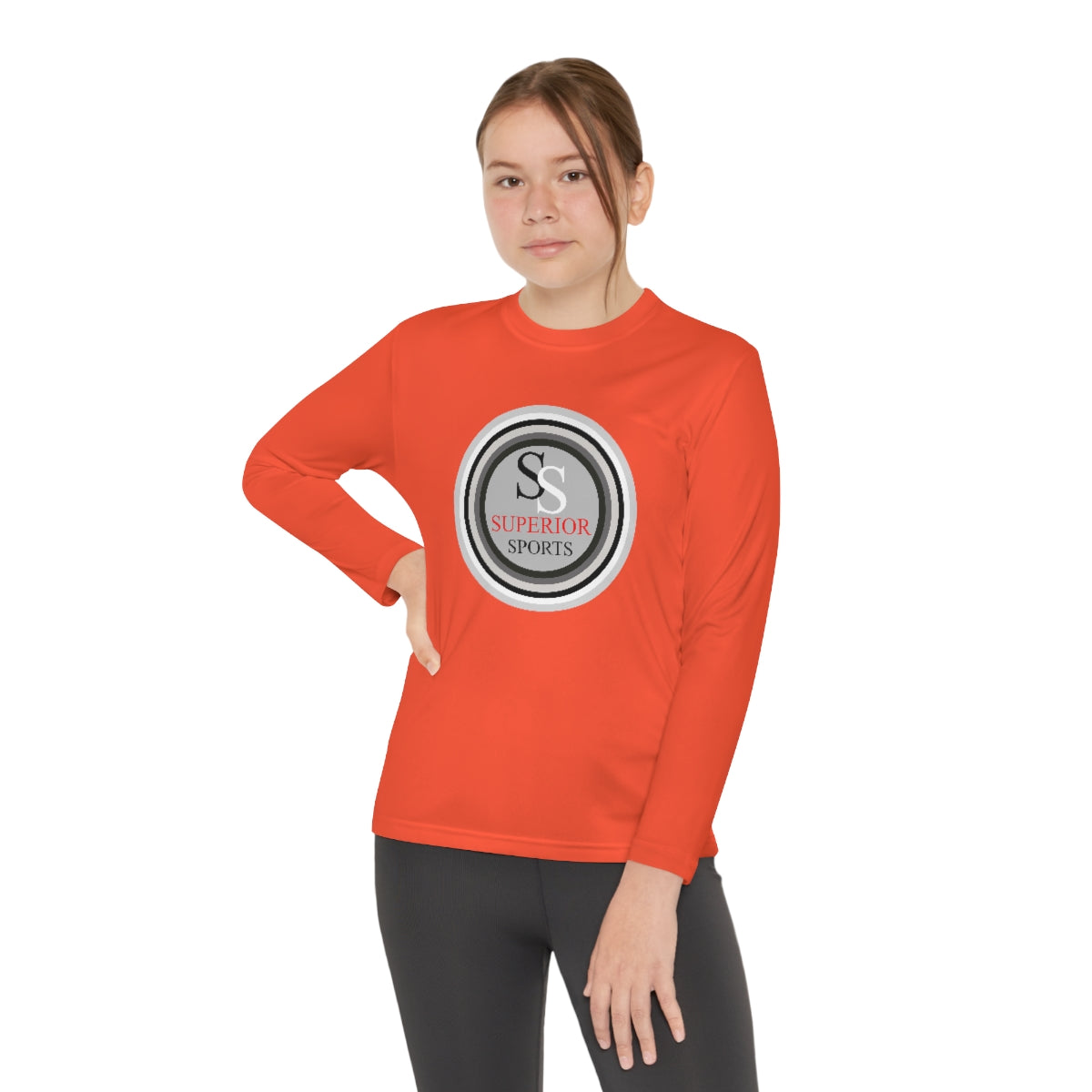 Kids Long Sleeve Competitor Tee