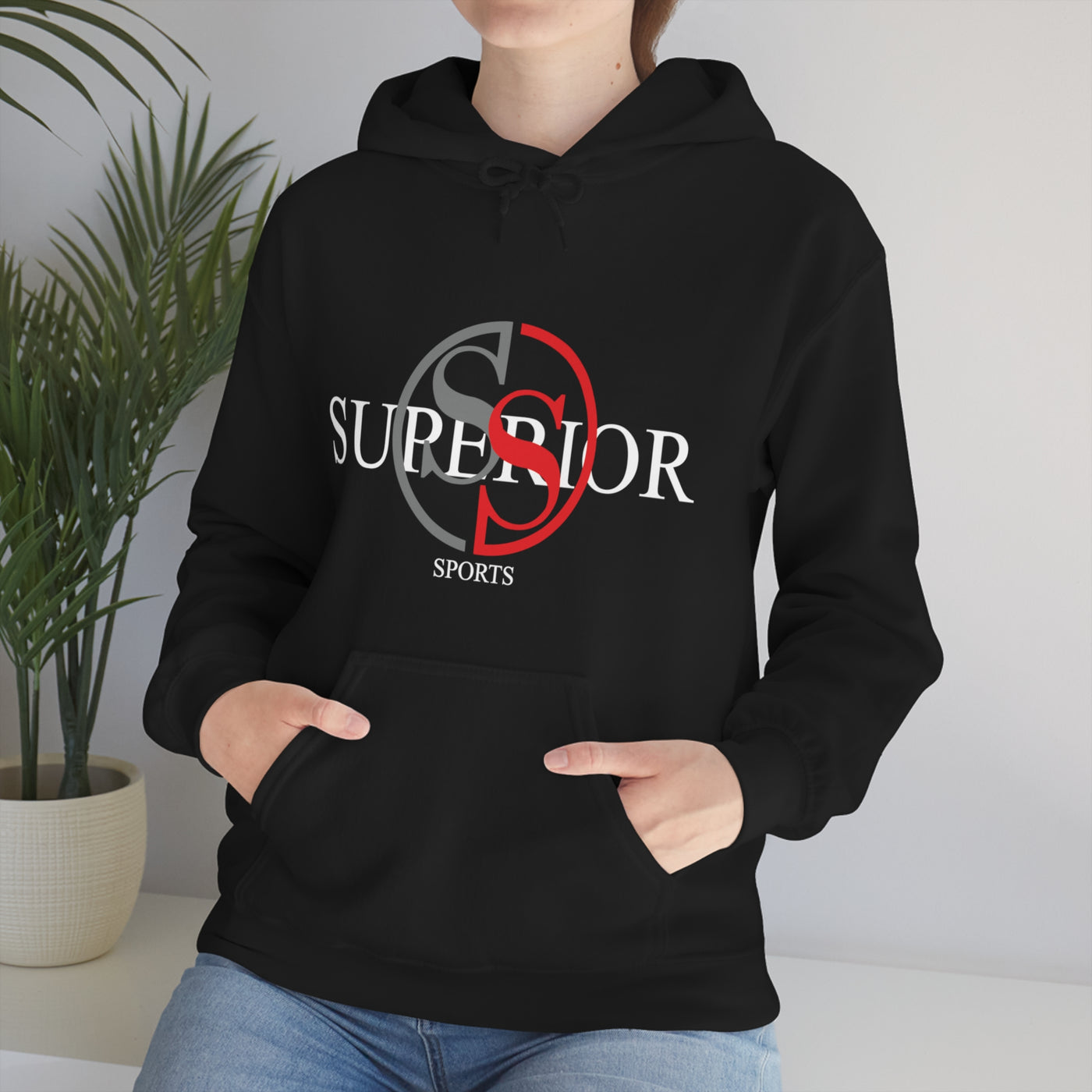 LADIES HOODED SWEATSHIRT