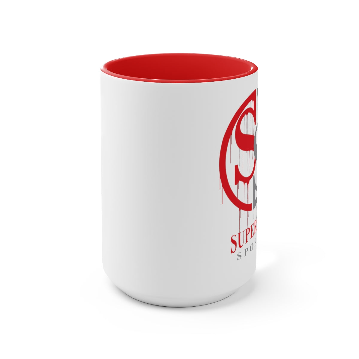 Two-Tone Coffee Mugs, 15oz