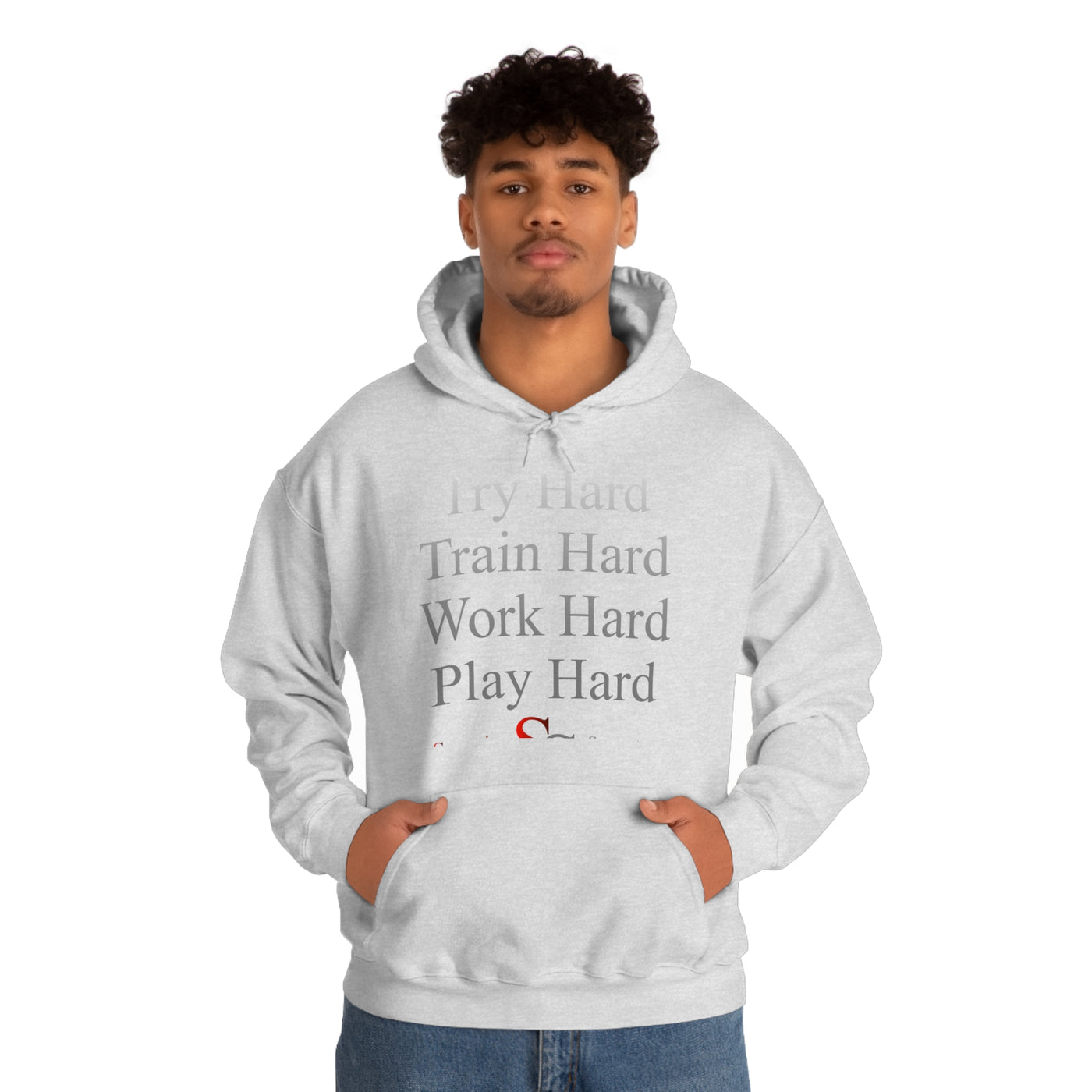 MEN HOODED SWEATSHIRT