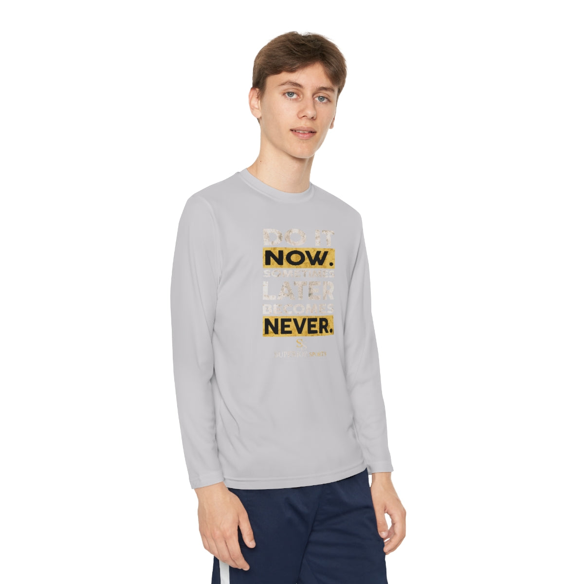 Kids Long Sleeve Competitor Tee