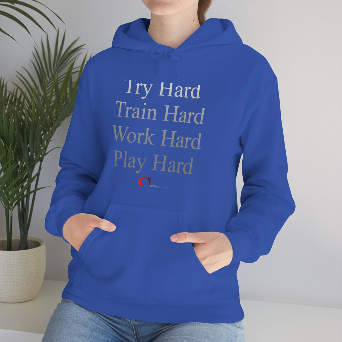 MEN HOODED SWEATSHIRT