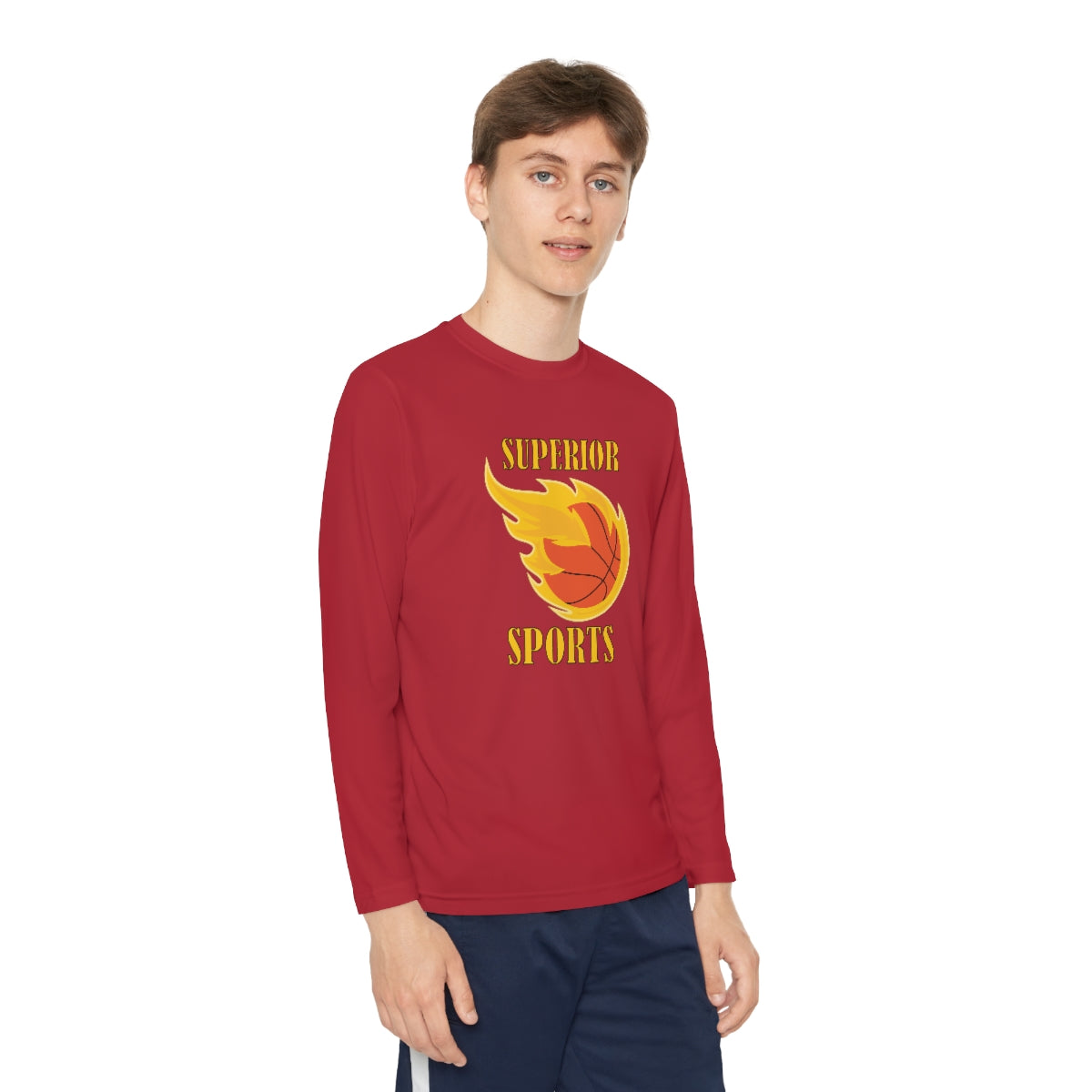 Kids Long Sleeve Sleeve Competitor Tee