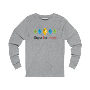 Men Long Sleeve 5 Diamonds Tee