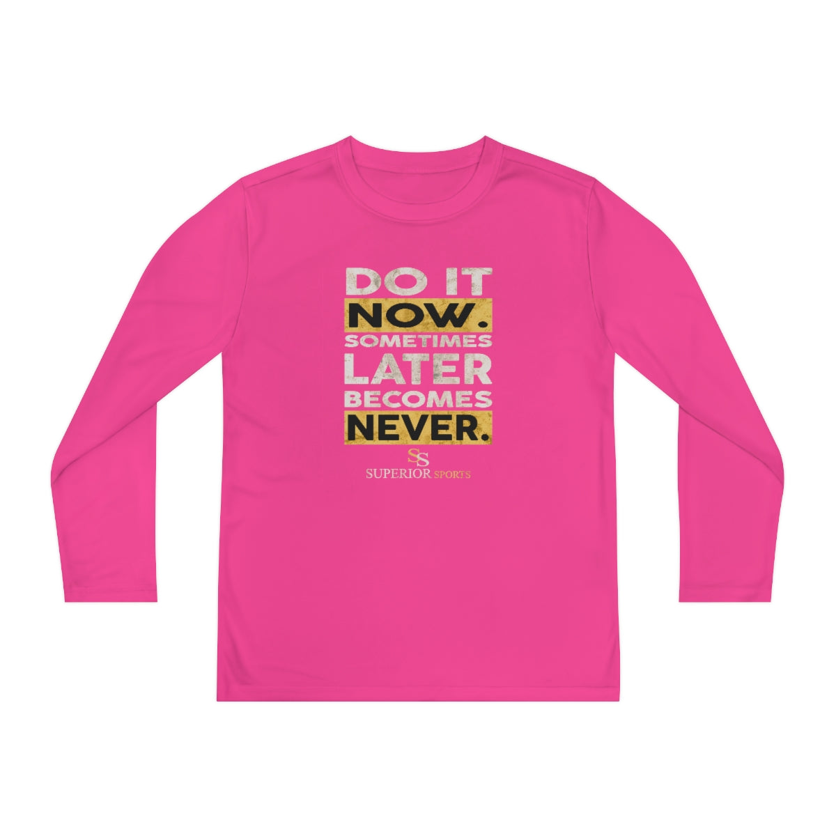 Kids Long Sleeve Competitor Tee