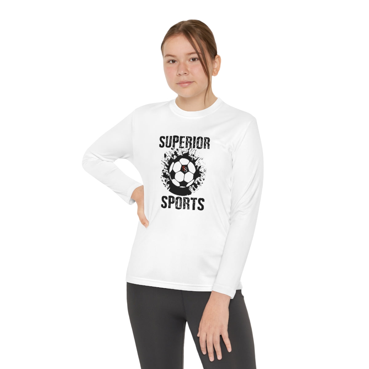 Kids Long Sleeve Competitor Tee