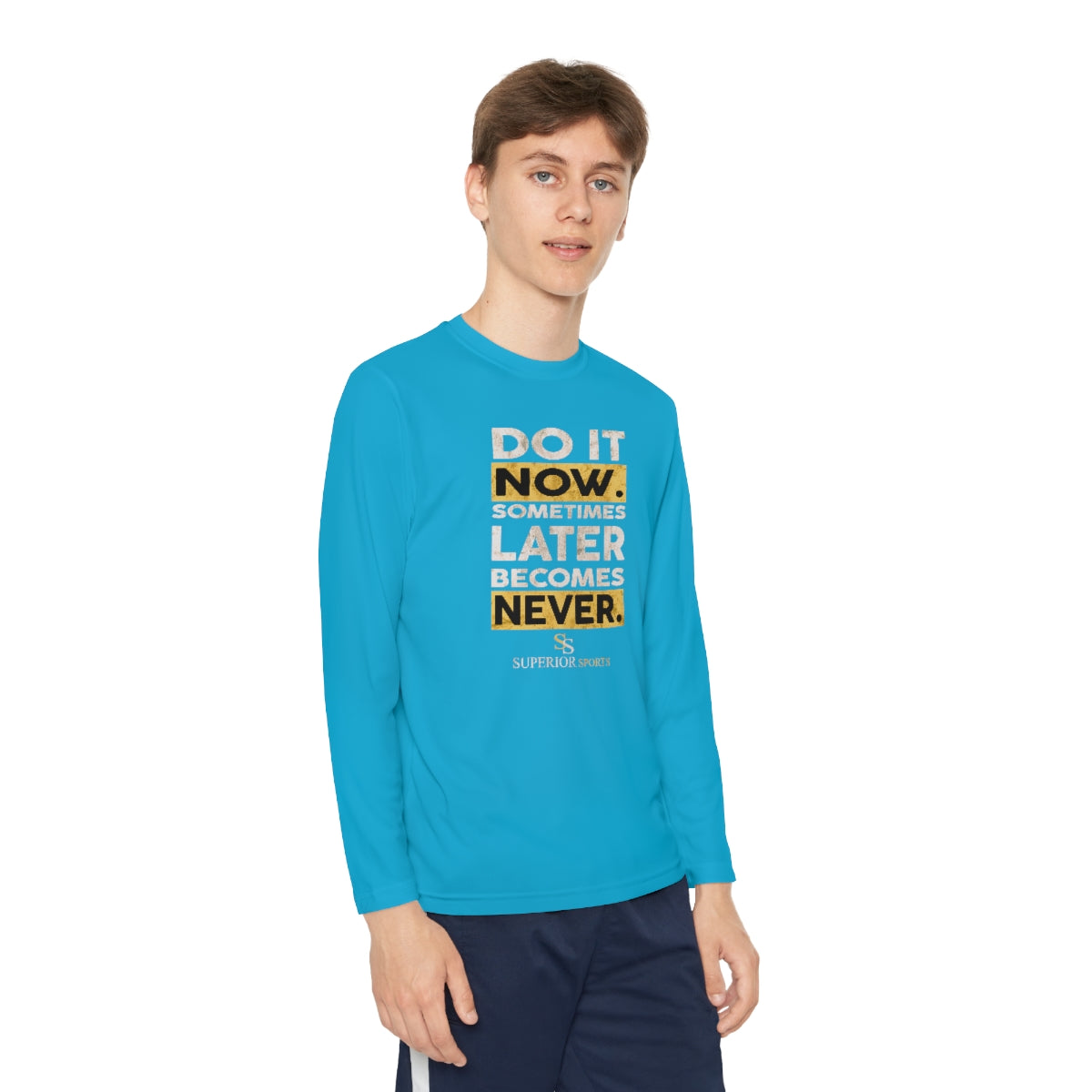 Kids Long Sleeve Competitor Tee
