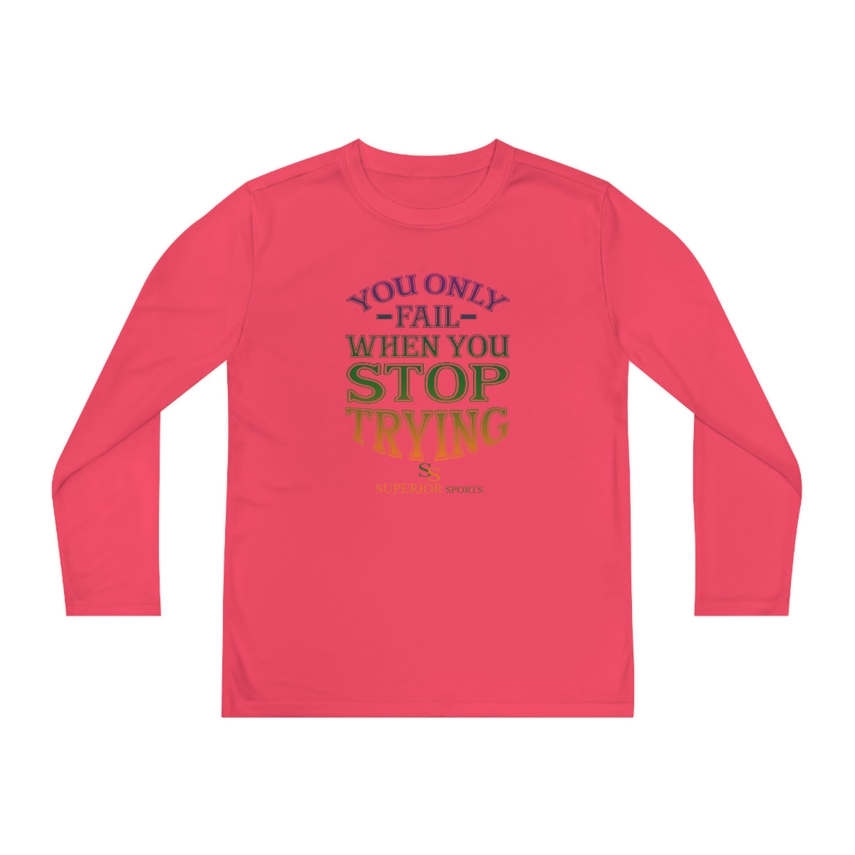 Kids Long Sleeve Competitor Tee