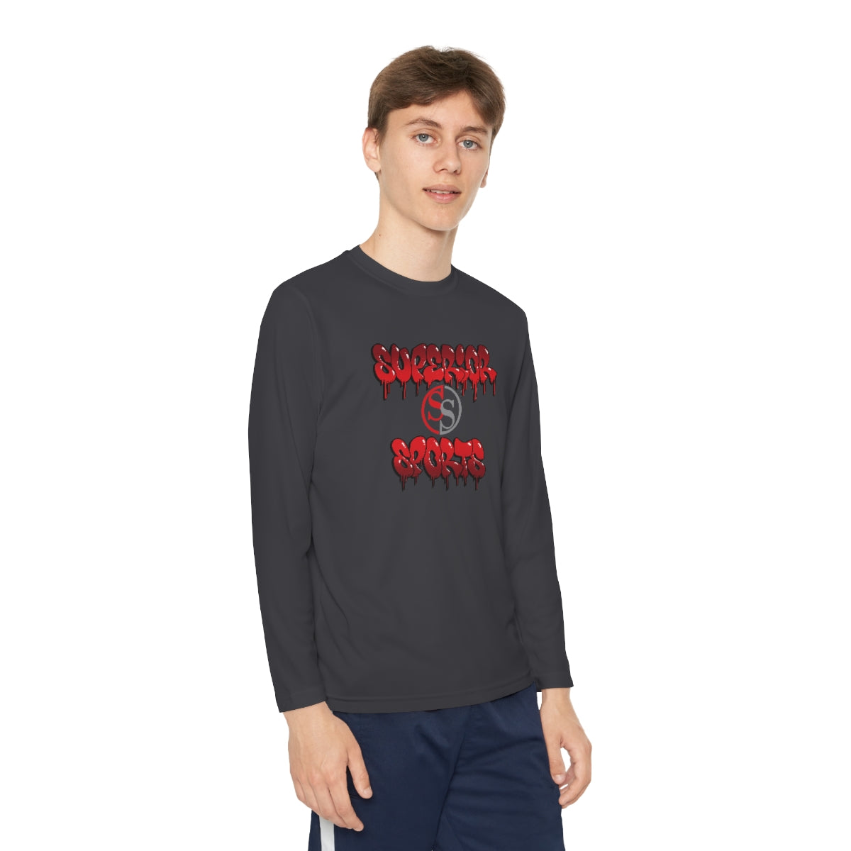 Kids Long Sleeve Competitor Tee
