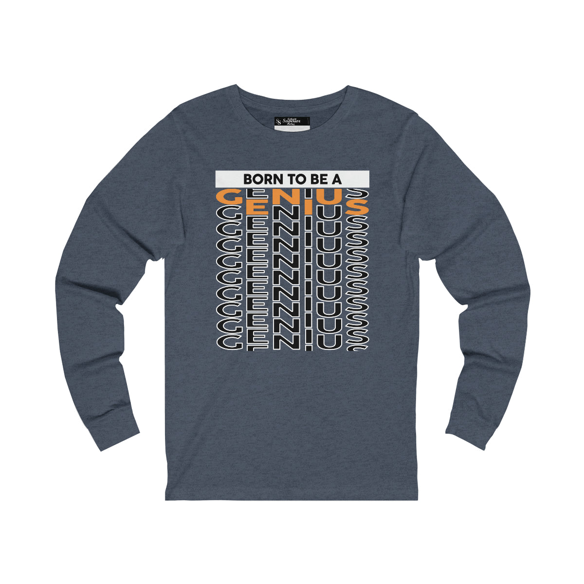 Men Long Sleeve Genius Tee
