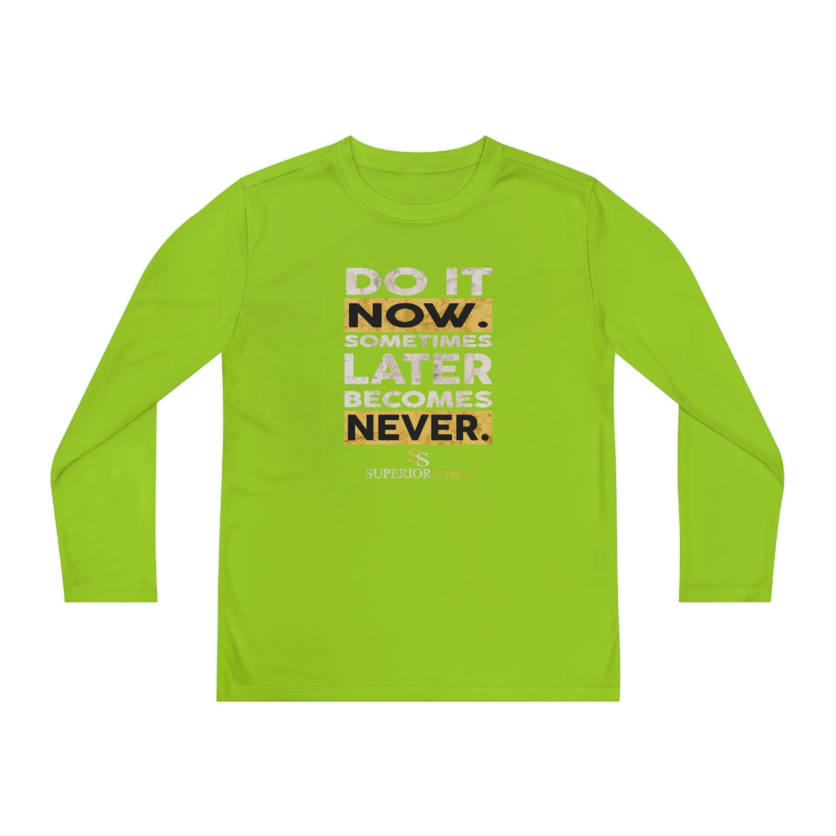 Kids Long Sleeve Competitor Tee