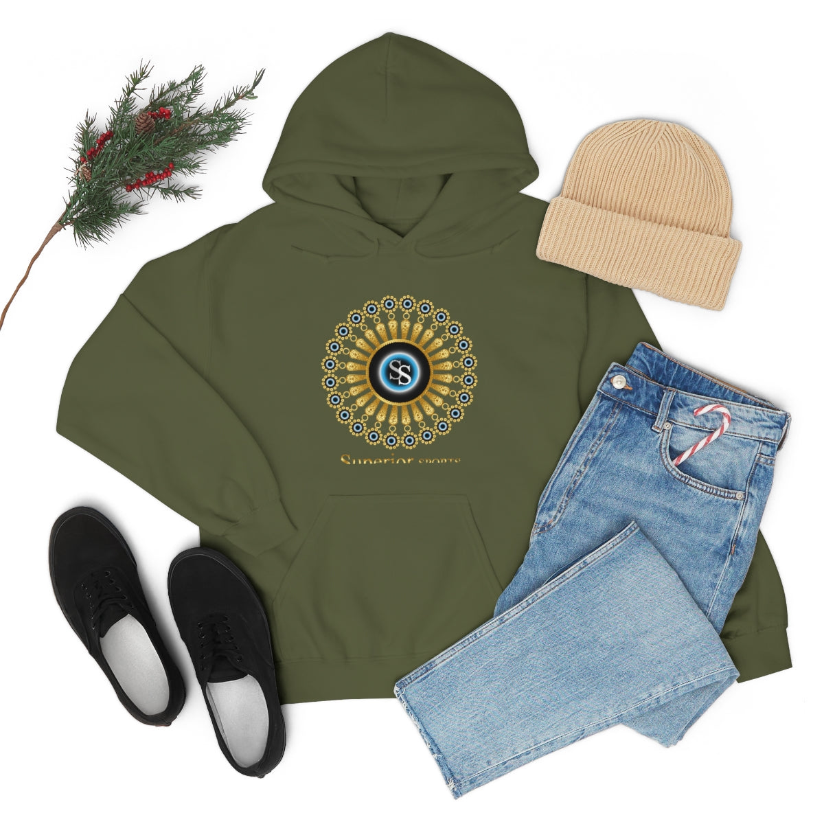 Ladies Hooded Sweatshirt