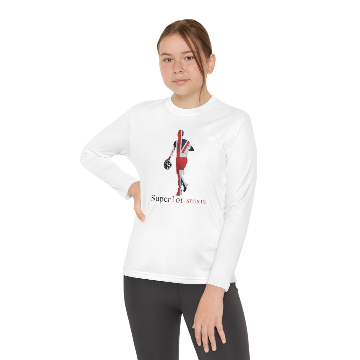 Kids Long Sleeve Competitor Tee