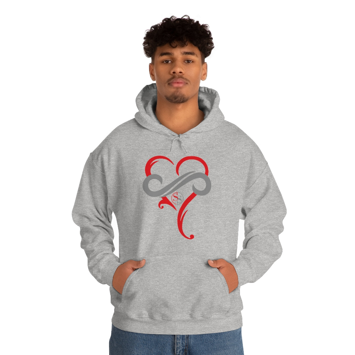 Ladies Hoodie Eternal Hearts