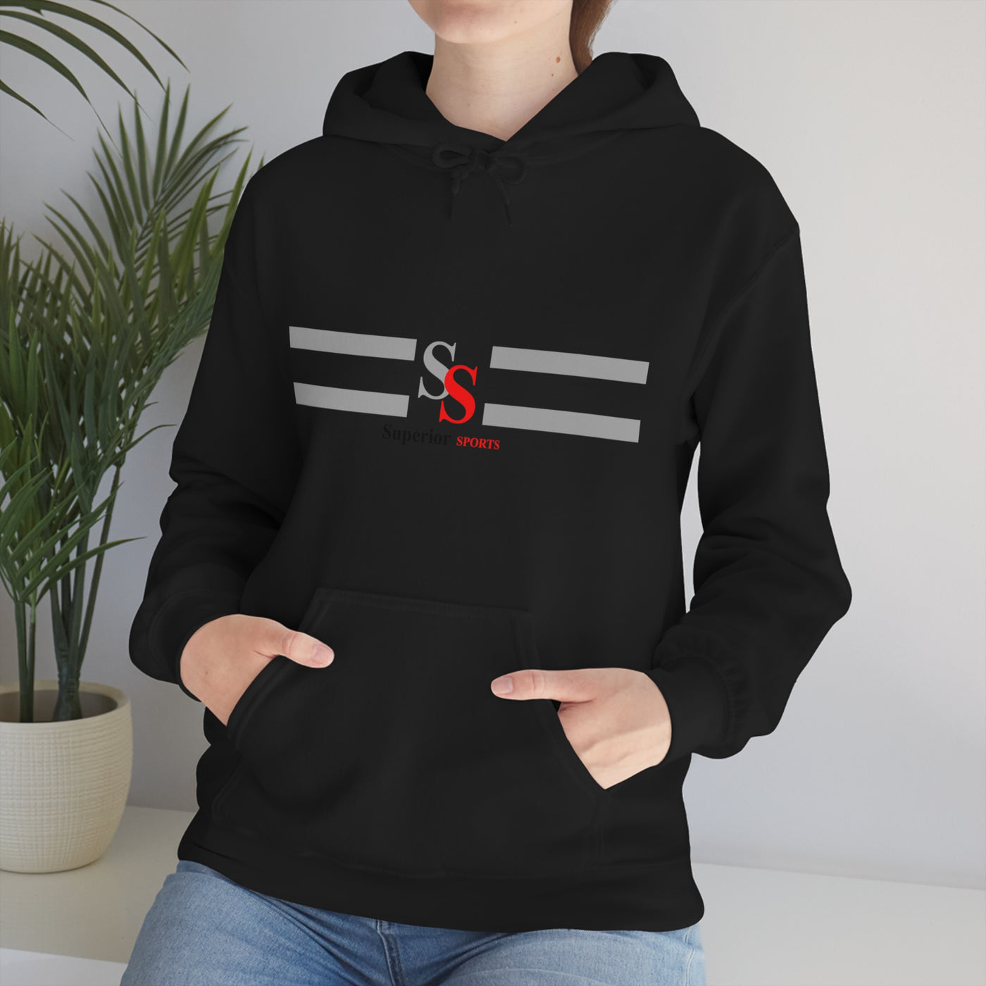 LADIES HOODED SWEATSHIRT