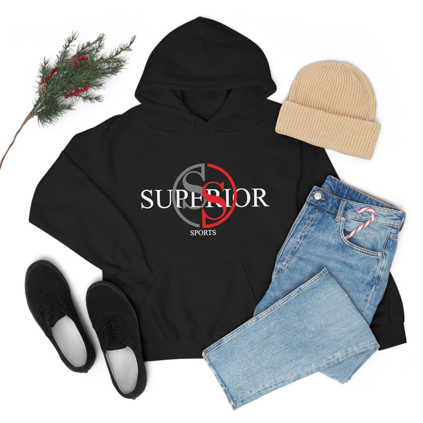 LADIES HOODED SWEATSHIRT