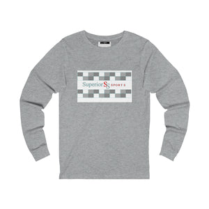 Men Long Sleeve Box Tee