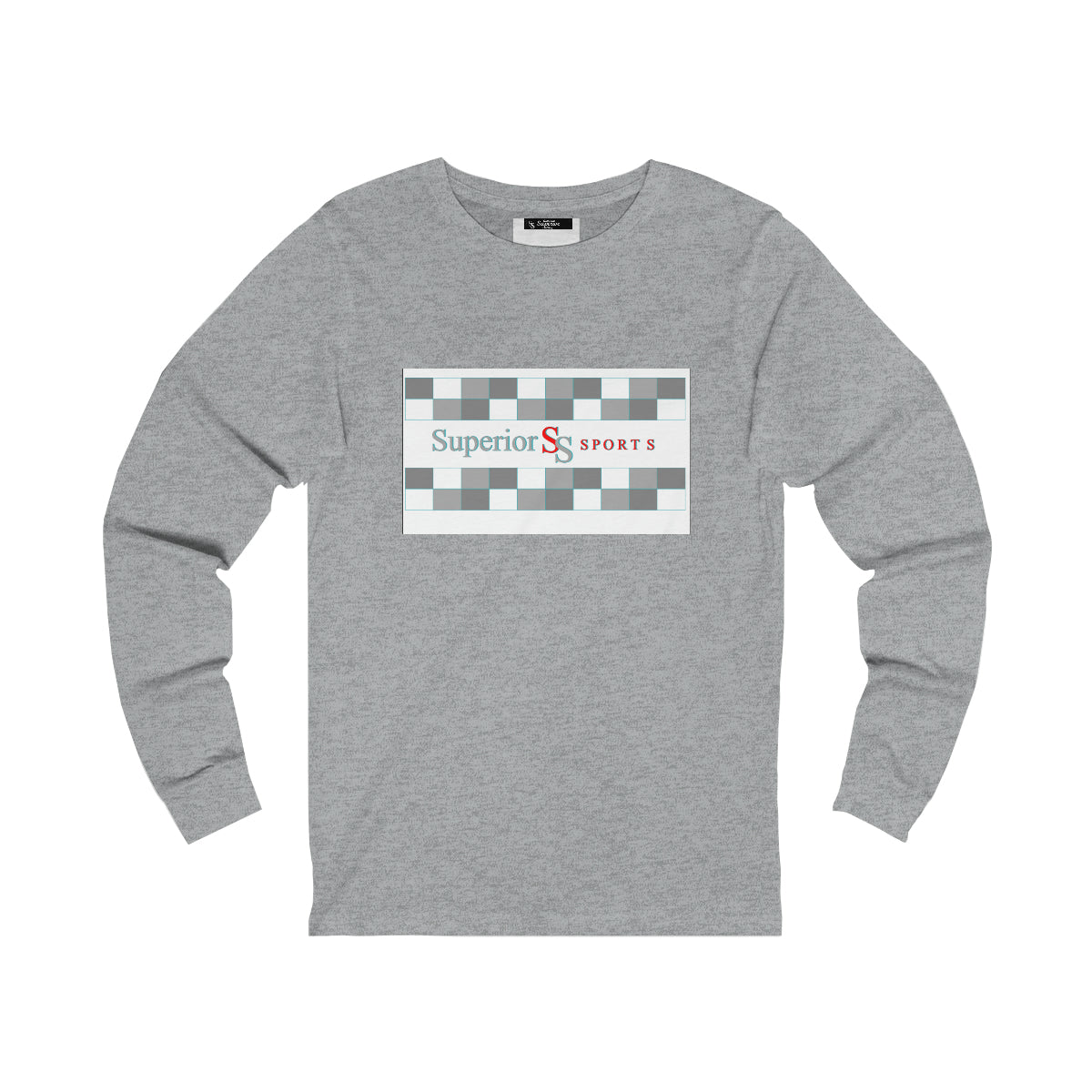 Men Long Sleeve Box Tee