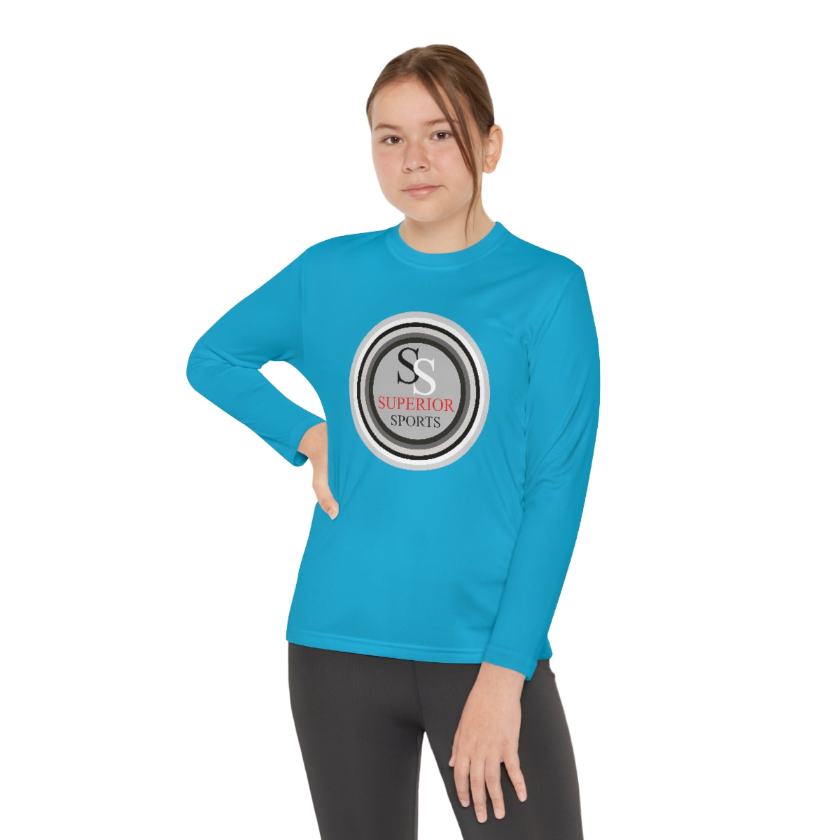 Kids Long Sleeve Competitor Tee