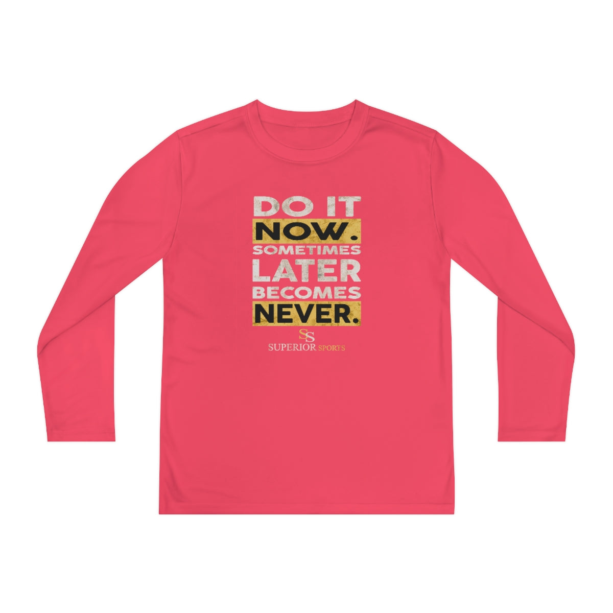 Kids Long Sleeve Competitor Tee
