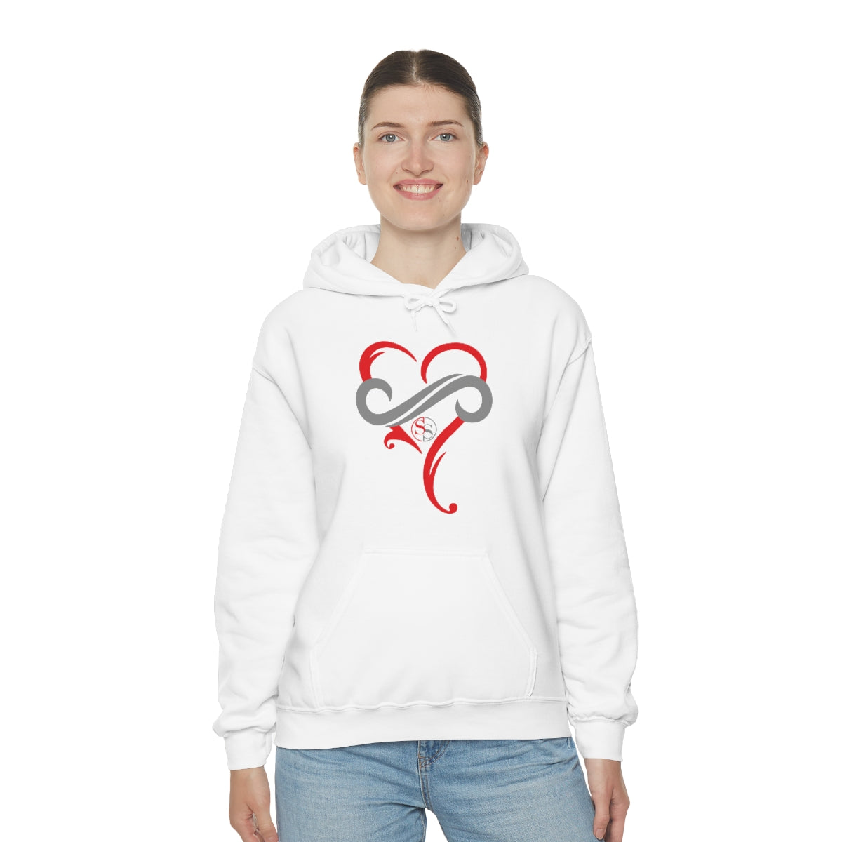 Ladies Hoodie Eternal Hearts