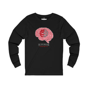 Men Long Sleeve Brain SS Tee