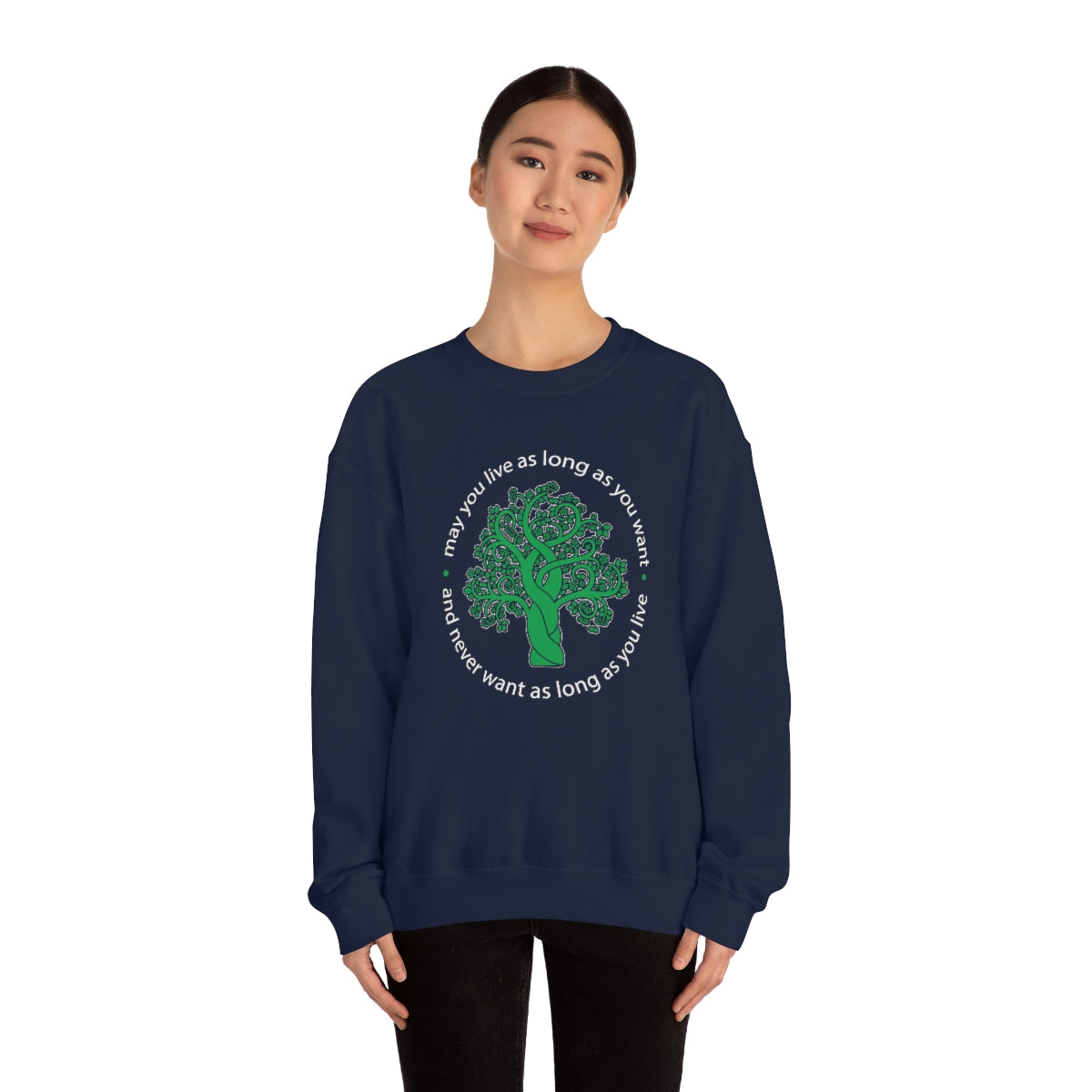 Ladies Sweatshirt Tree of life