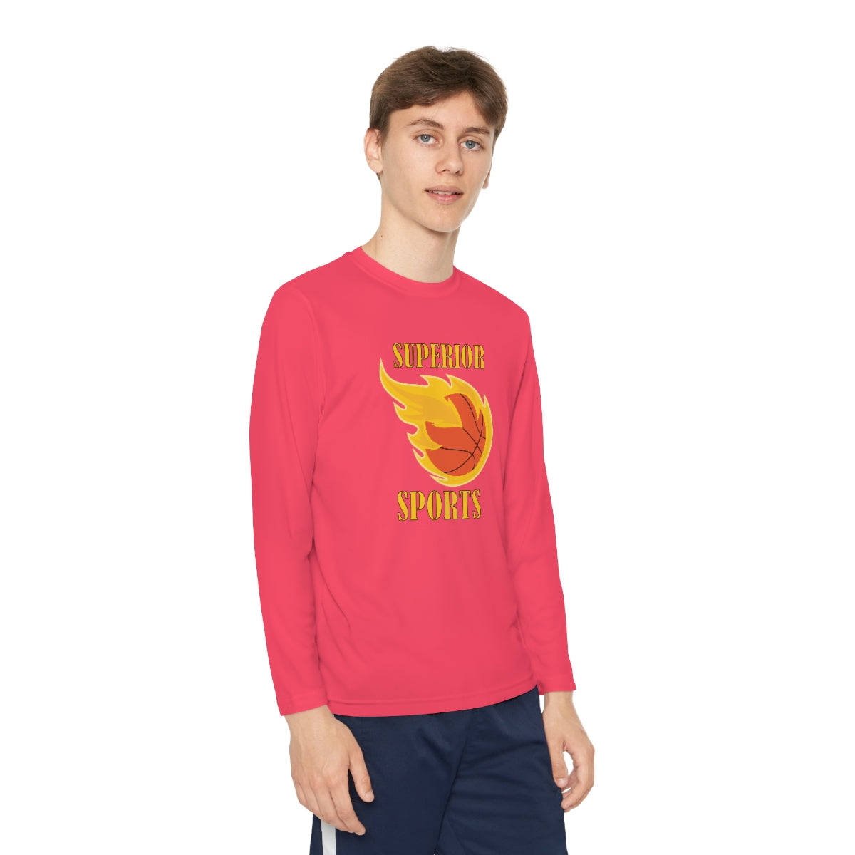 Kids Long Sleeve Sleeve Competitor Tee