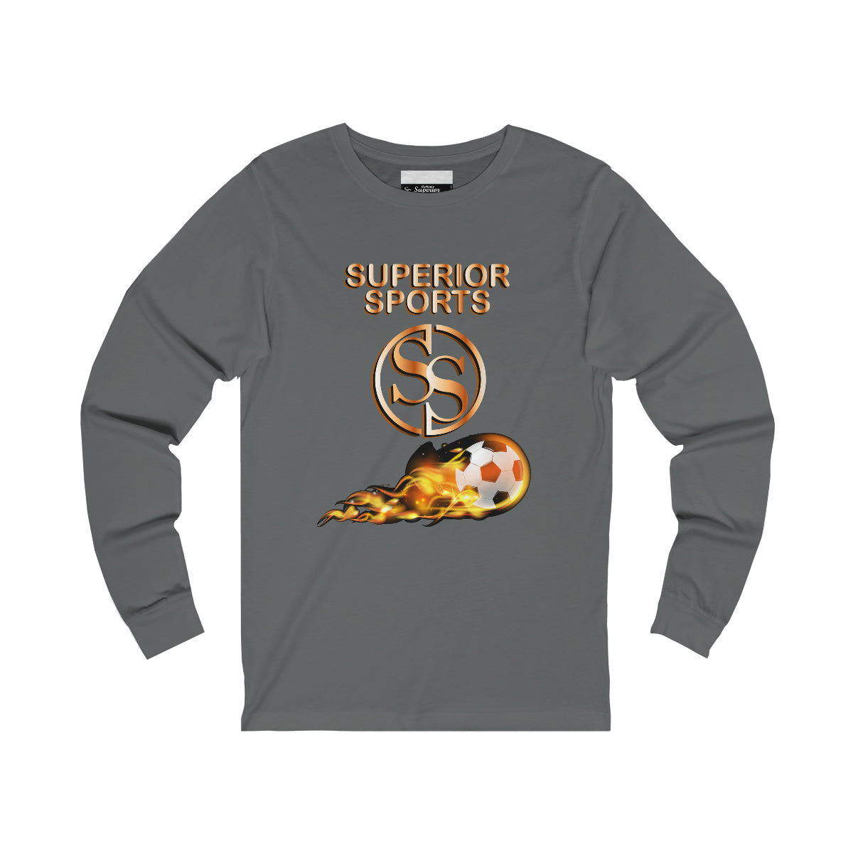 Men Long Sleeve Fire SS Tee