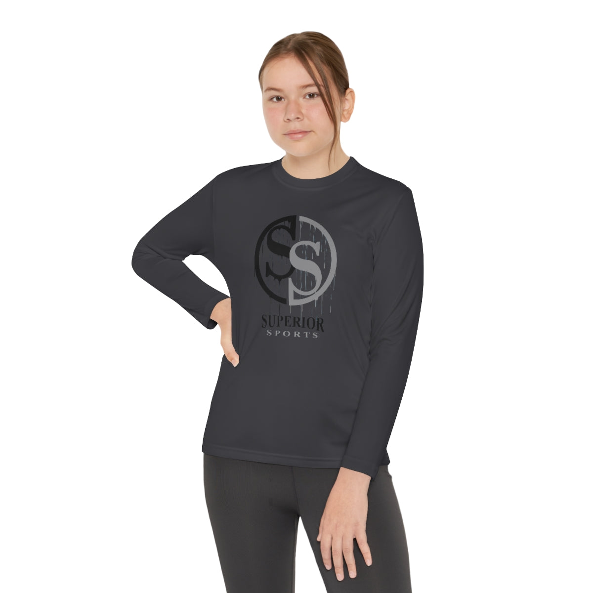 Kids Long Sleeve Competitor Tee