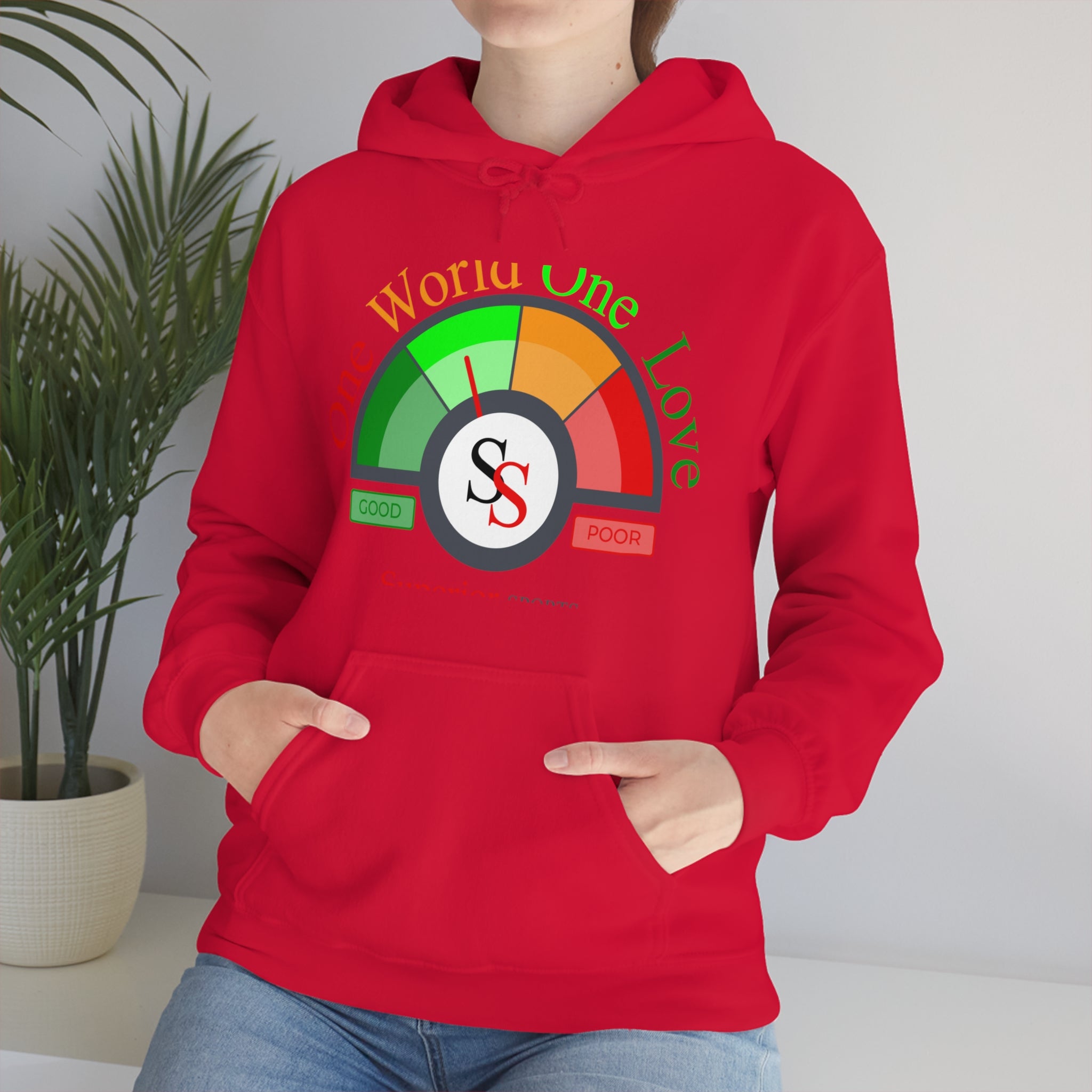 LADIES HOODED SWEATSHIRT