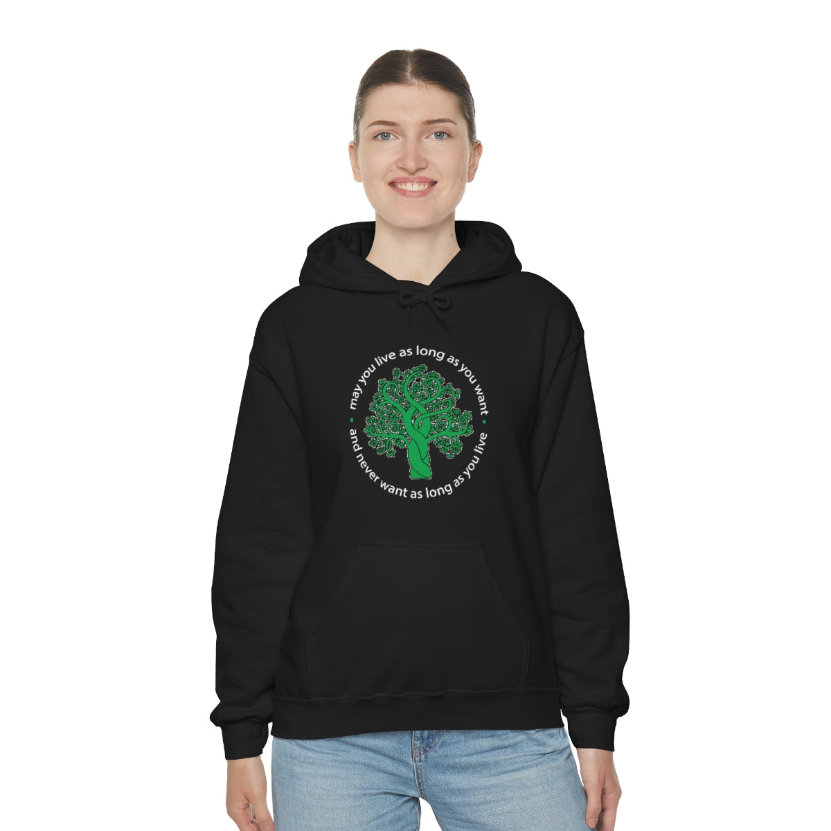 Ladies Hooded Sweatshirt
