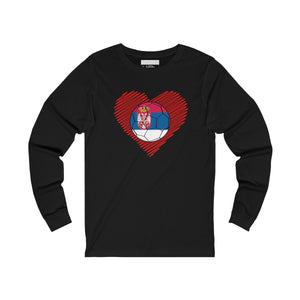 Serbia Long Sleeve Tee