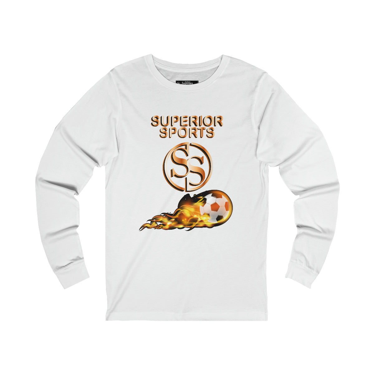 Men Long Sleeve Fire SS Tee