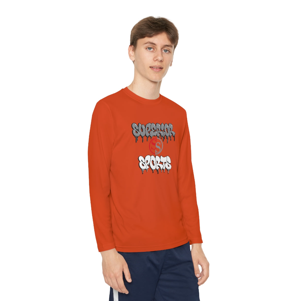 Kids Long Sleeve Competitor Tee