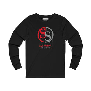 Men Long Sleeve SS Drip Tee
