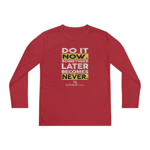 Kids Long Sleeve Competitor Tee