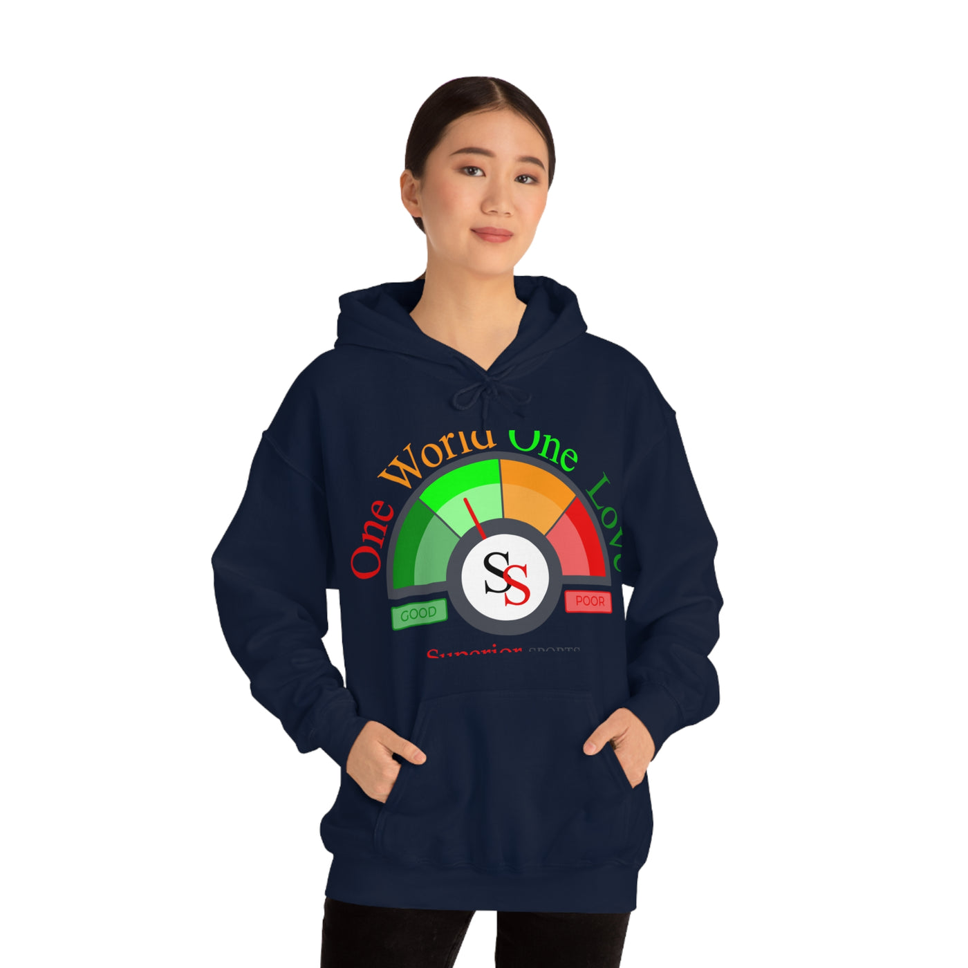 LADIES HOODED SWEATSHIRT