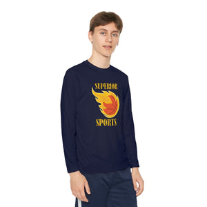Kids Long Sleeve Sleeve Competitor Tee