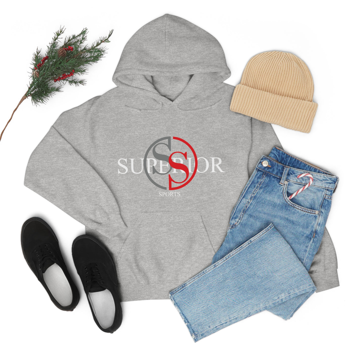 LADIES HOODED SWEATSHIRT