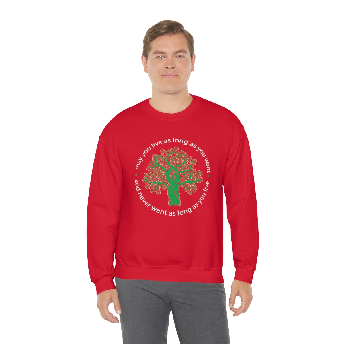 Ladies Sweatshirt Tree of life