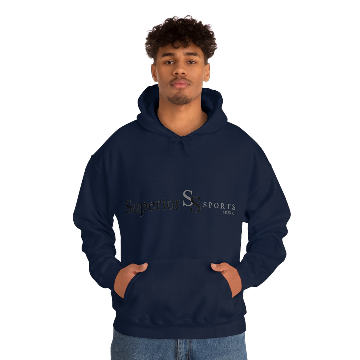 MEN HOODED SWEATSHIRT