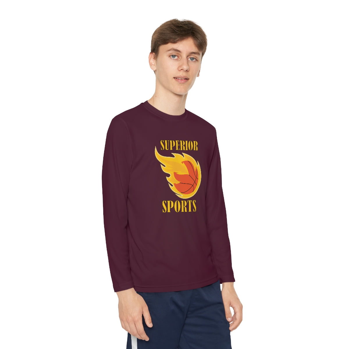 Kids Long Sleeve Sleeve Competitor Tee