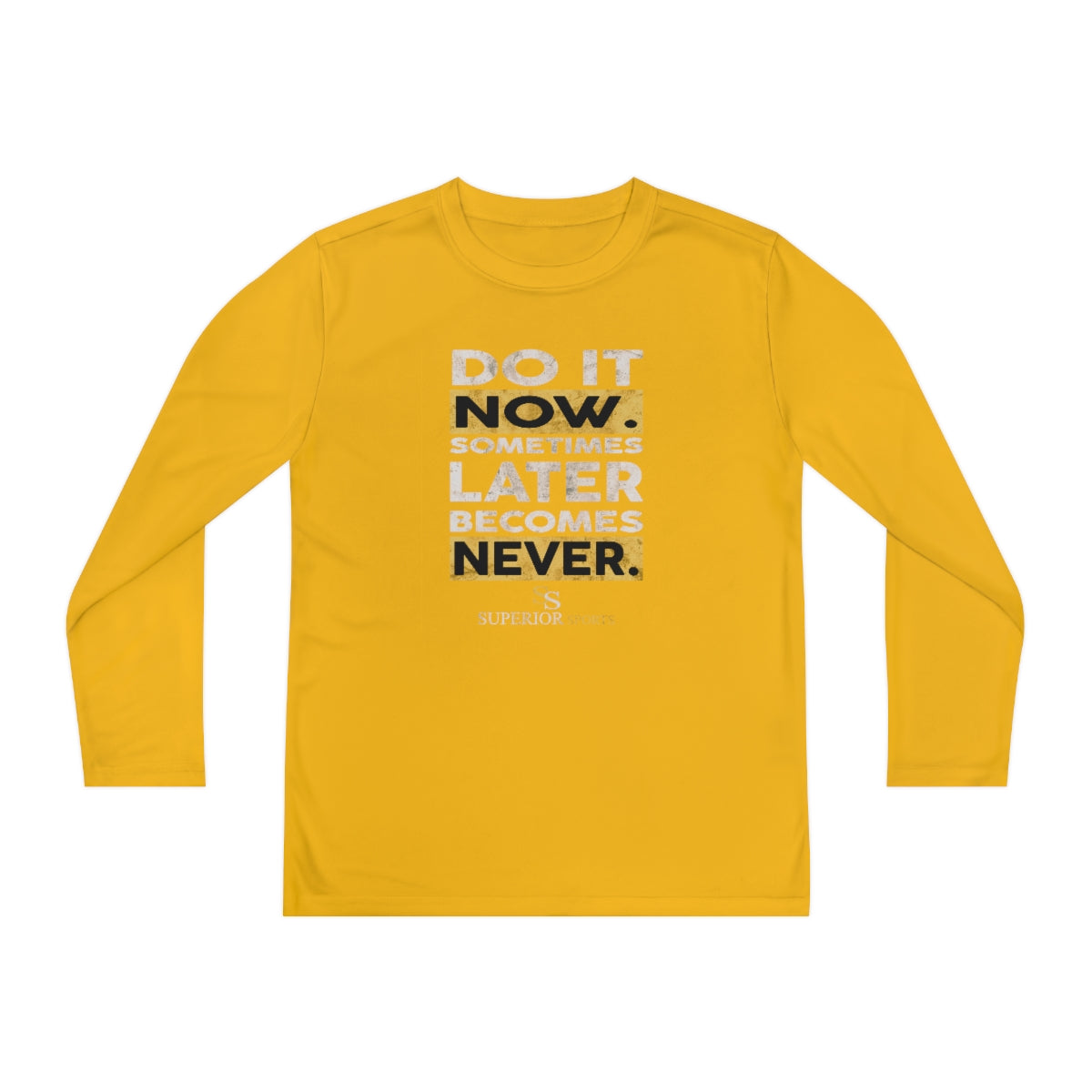 Kids Long Sleeve Competitor Tee