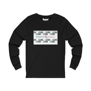 Men Long Sleeve Box Tee