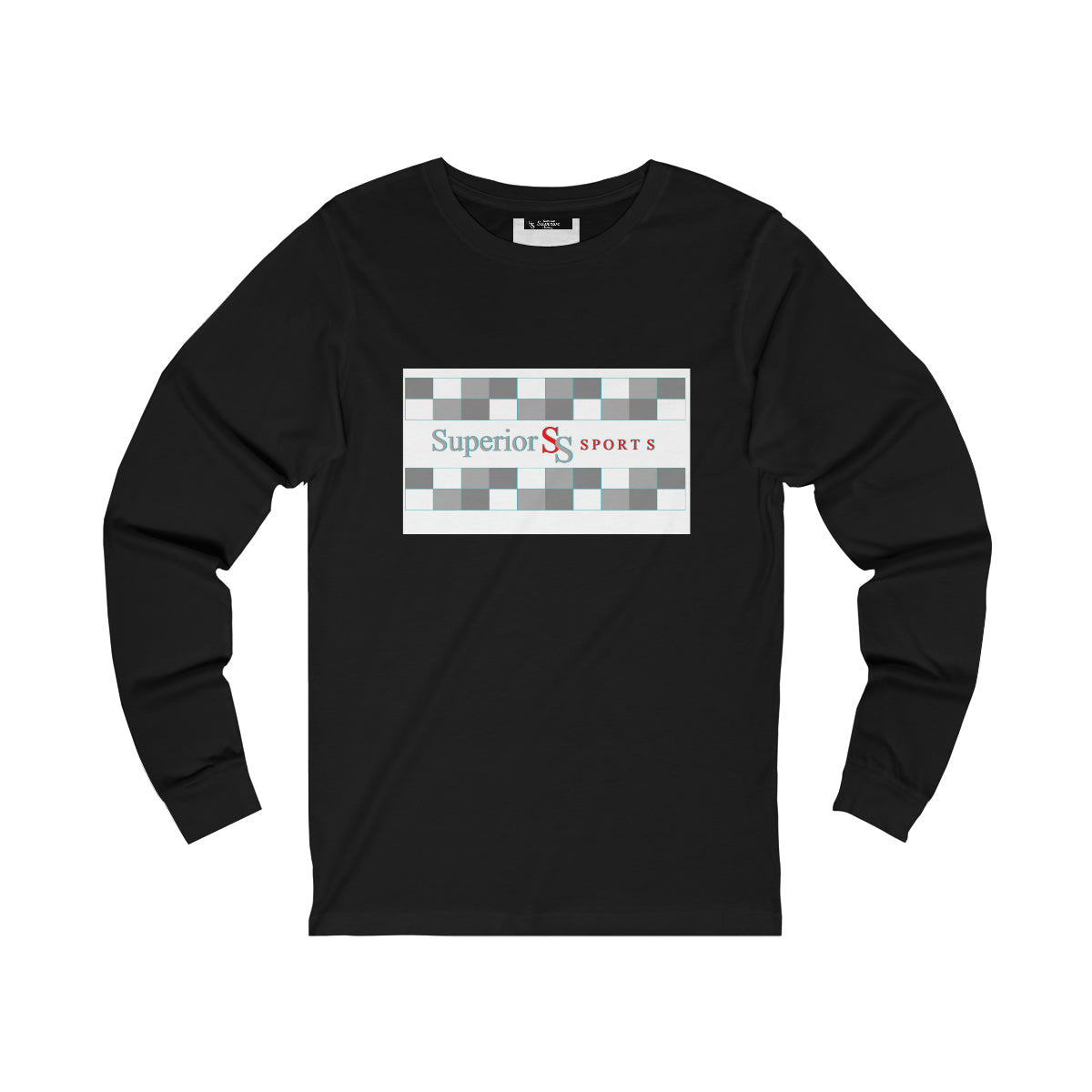 Men Long Sleeve Box Tee